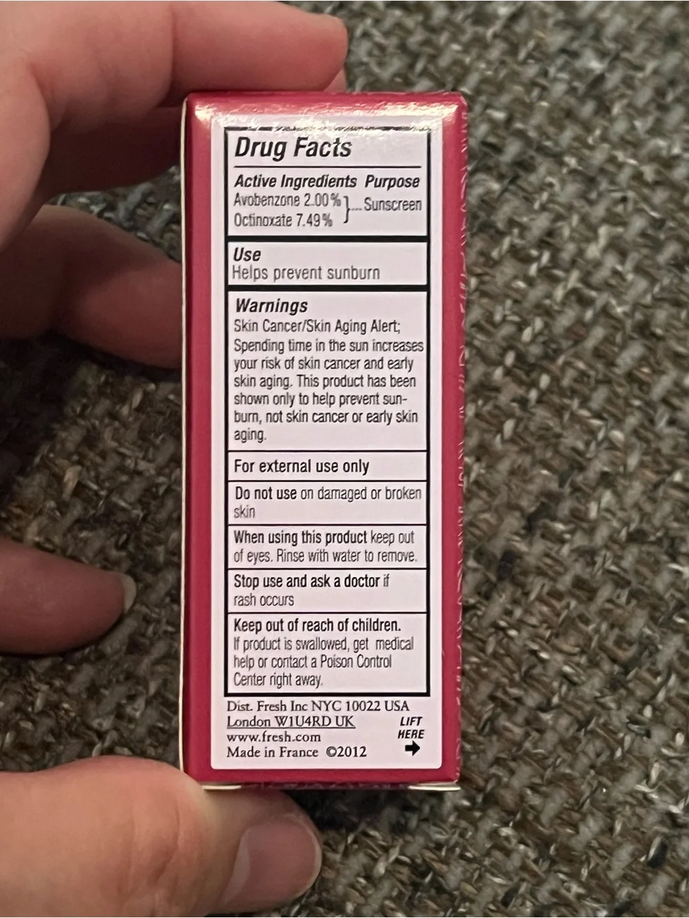 fresh Sugar Petal Lip Treatment